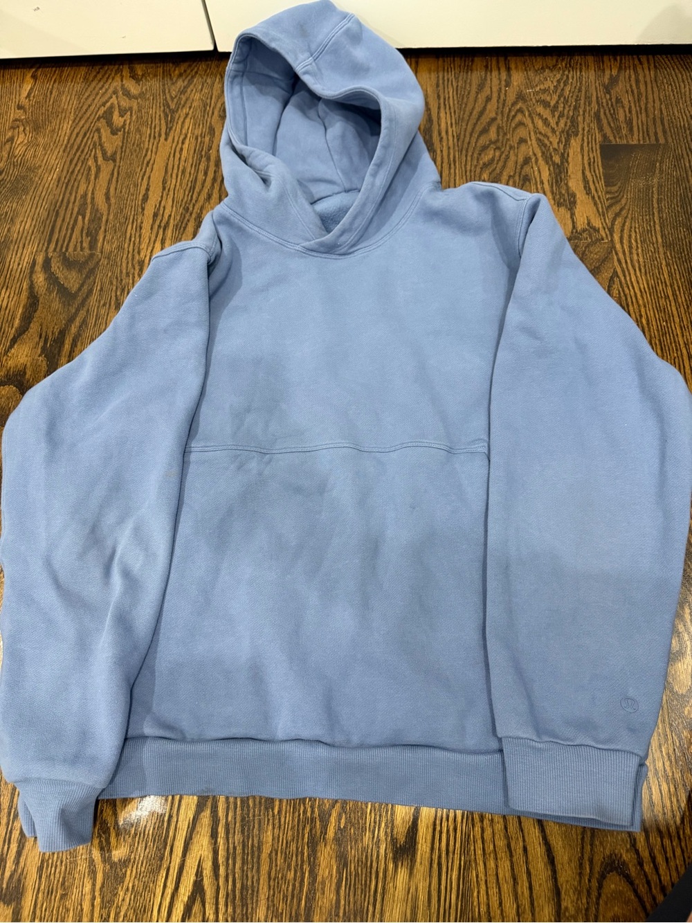 lululemon athletica Light Blue Hoodie Sweatshirt